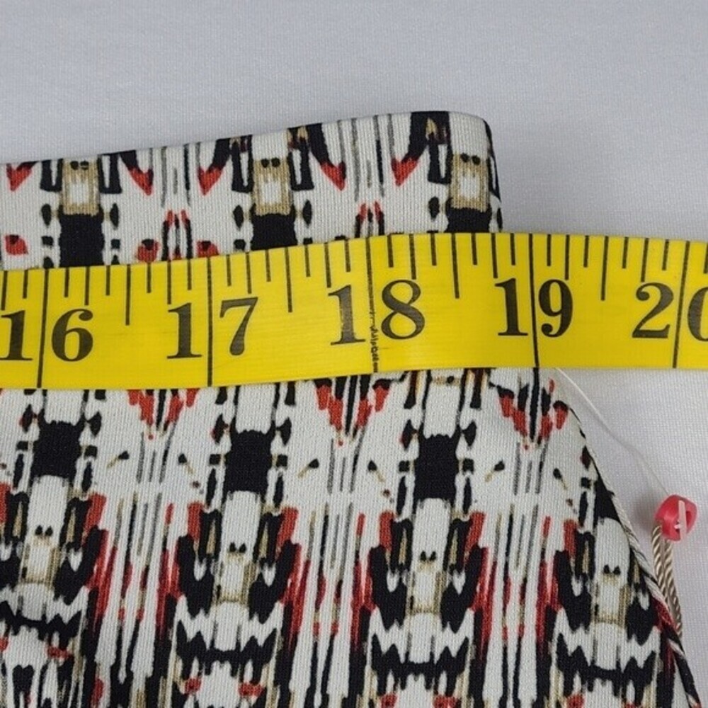 Rafaella Womens NWT Tribal Gradient Texture Printed Skirt Size XL - Picture 8 of 10